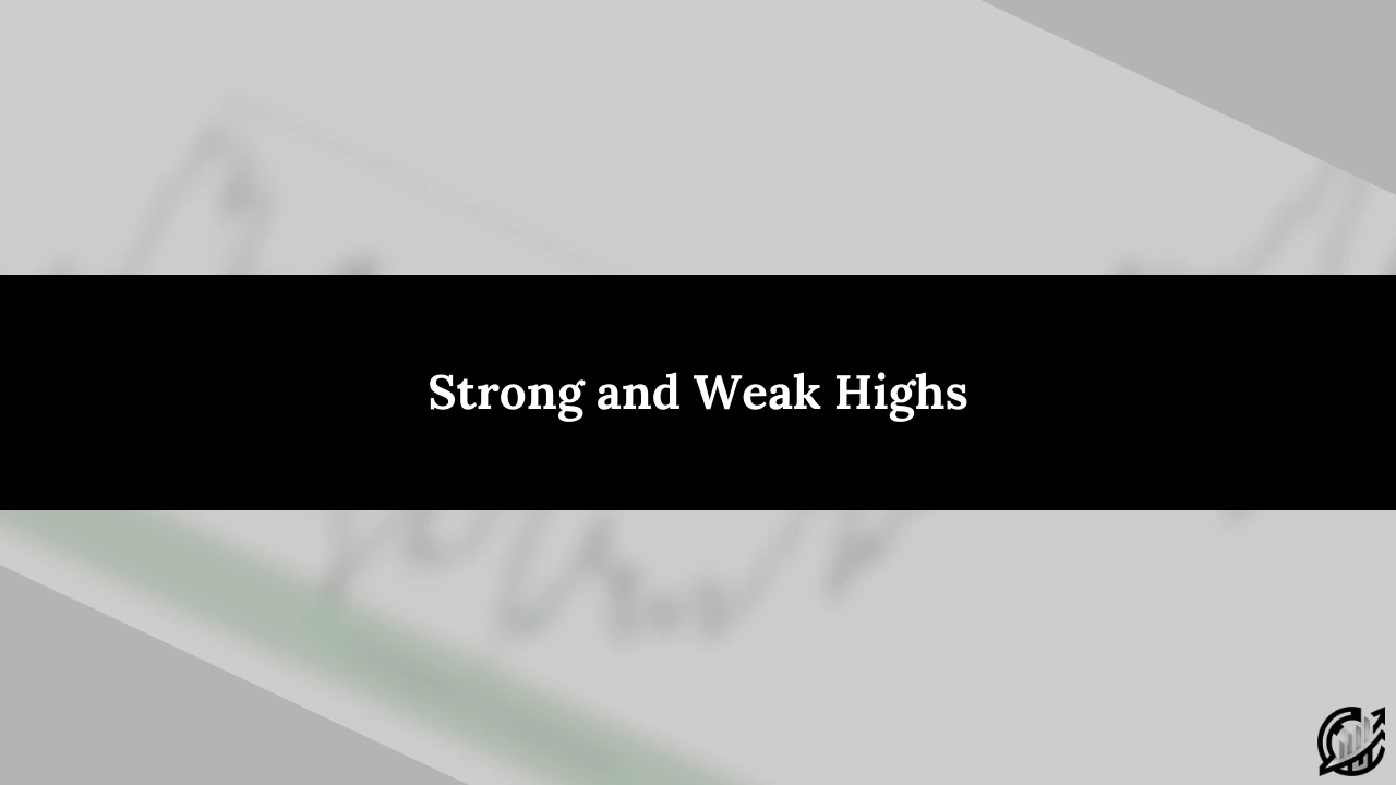 strong and weak high